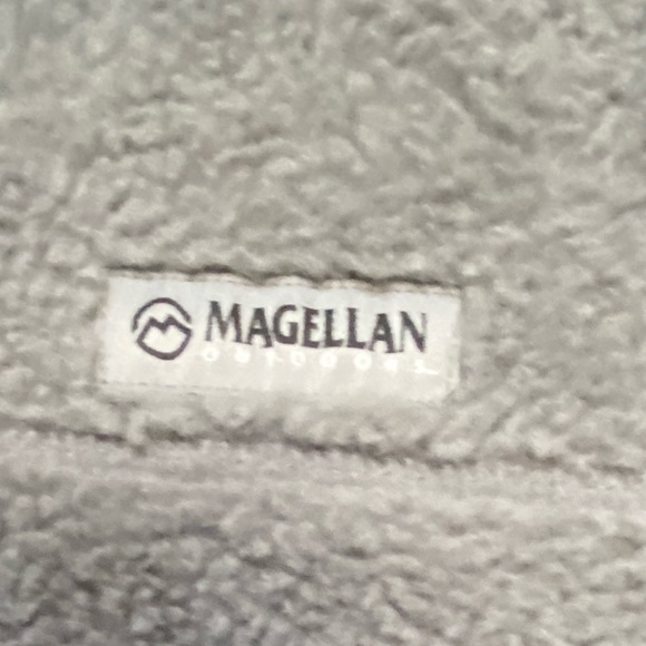 MAGELLAN OUTDOORS Sherpa Full Zip Jacket Girl’s Sz L 12-14 - Picture 3 of 5
